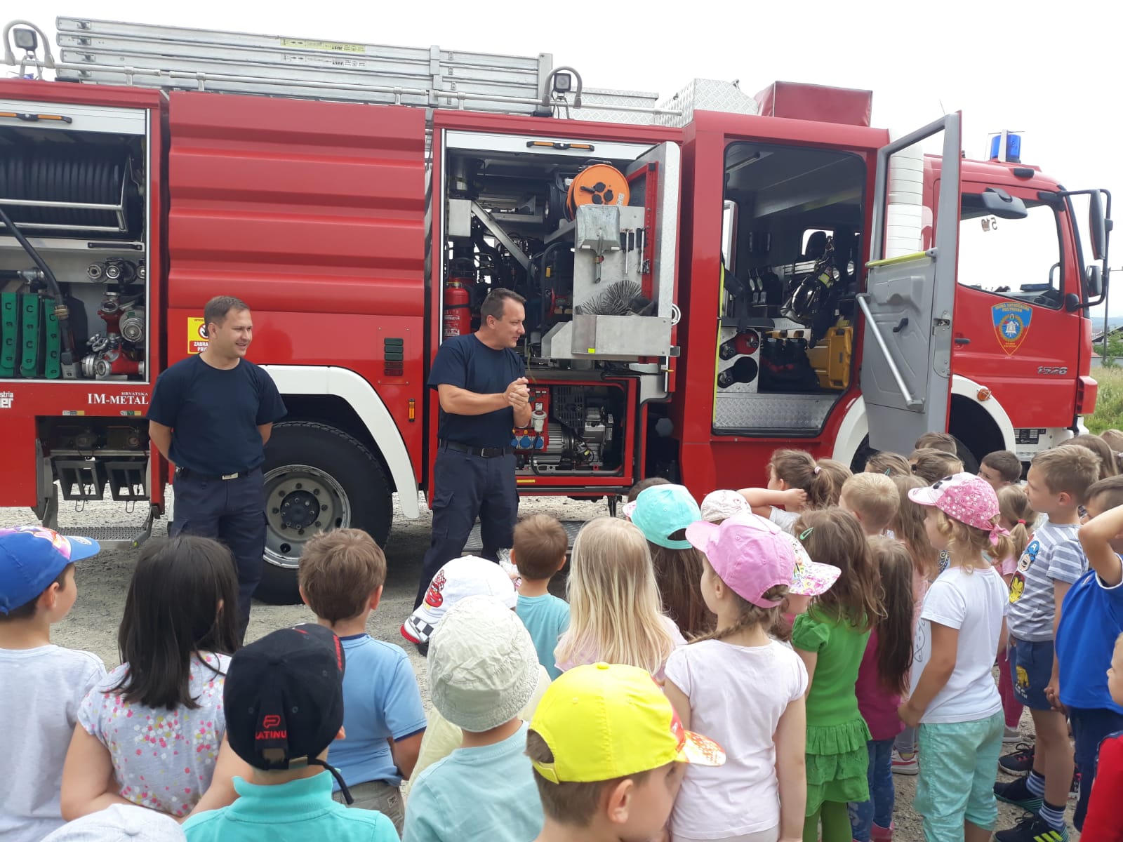 Posjet vatrogasaca