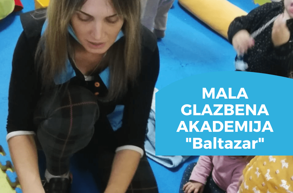 NOVO! Kraći program “Mala glazbena akademija Baltazar”